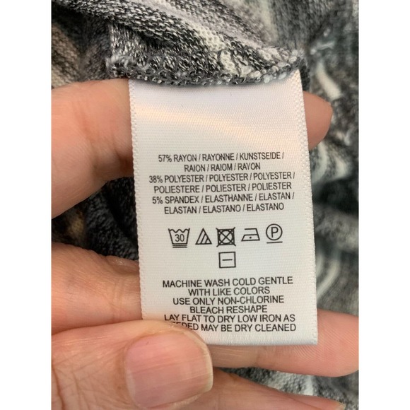 Anthropologie Postmark stripes turtle neck long sleeves Tunic size Medium - Picture 6 of 9